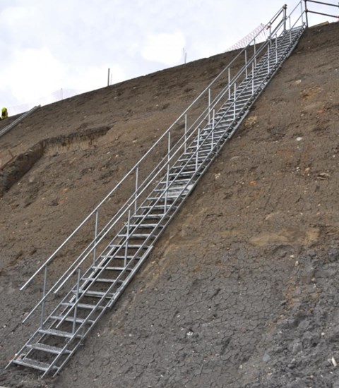 Afix Group inclined staircase