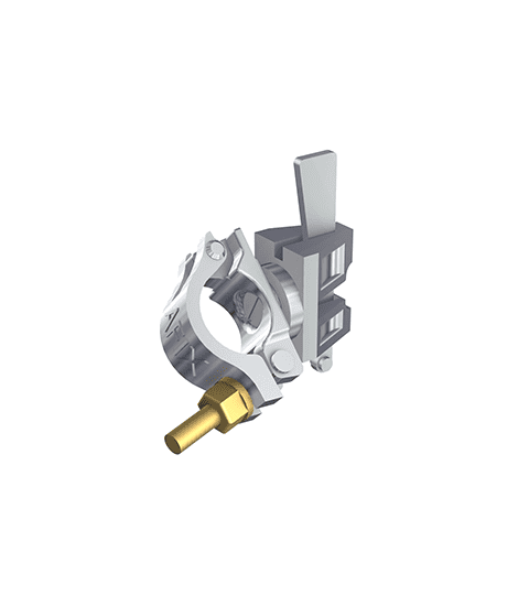 collier orientable à tête à clavette