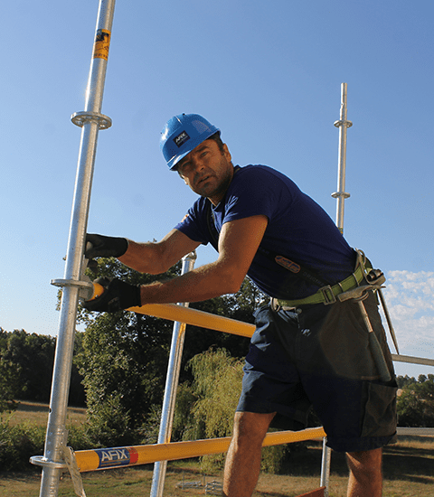 Axixfast steiger montage