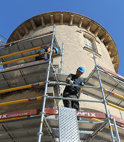 Afixfast montage d'échafaudage