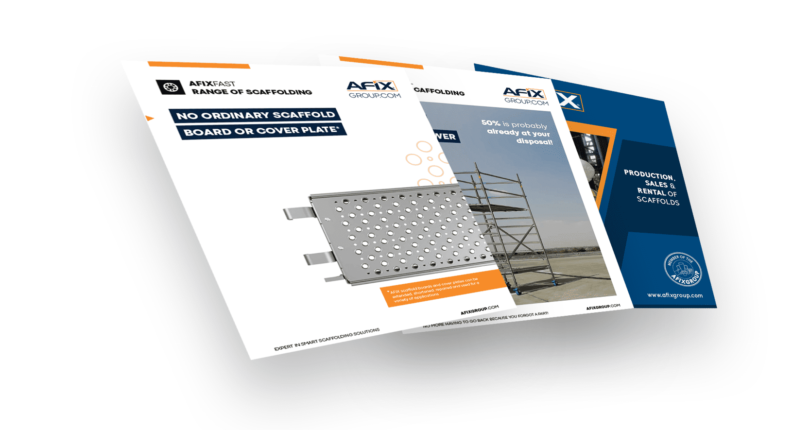 Afix Group brochure d'échafaudage