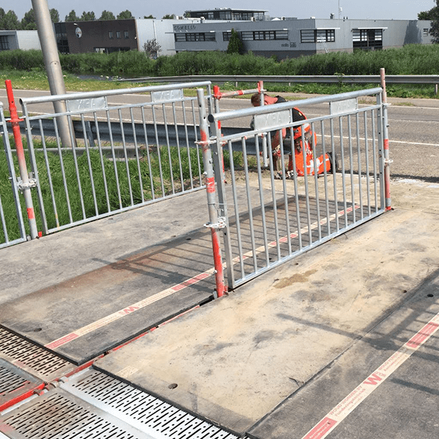 Afix fast X52 échafaudage de secours pour pont pour bicyclette - Meulhan Rotterdam