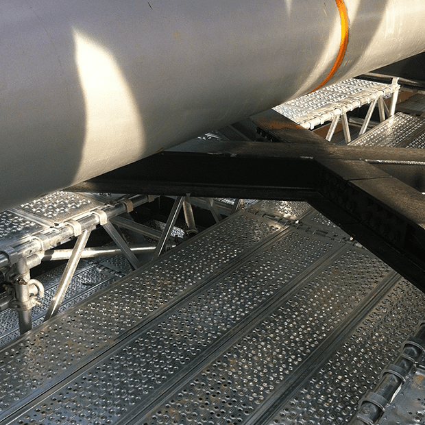 Afix fast X52 industry scaffold construction for pipe racks - Turkey