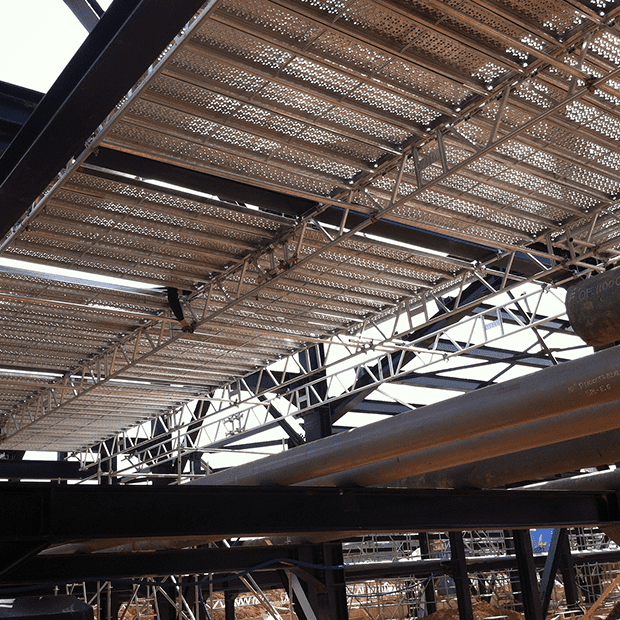 Afix fast X52 industry scaffold construction for pipe racks - Turkey