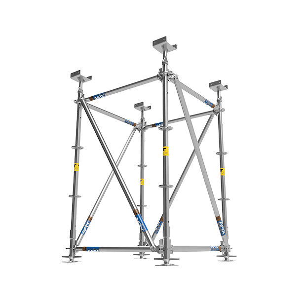 Afixfast X52 support d'échafaudage avec fourche réglable