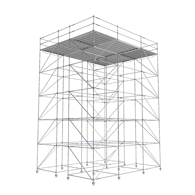 Afixfast X52 échafaudage spatial avec plateforme de marche