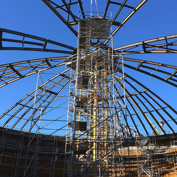 Afixfast X52 échafaudage spatial pour la construction de reservoir