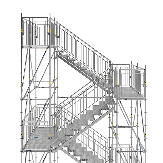 Afixfast X52 tour d'escalier pour événement public 