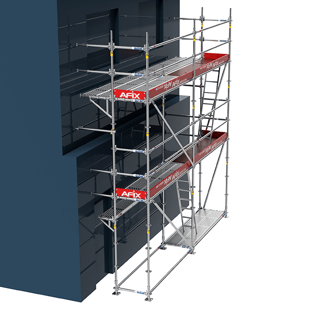 Afixfast masonry scaffold