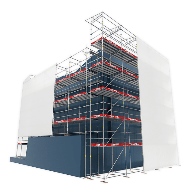 Afixfast X52 échafaudage de film rétractable