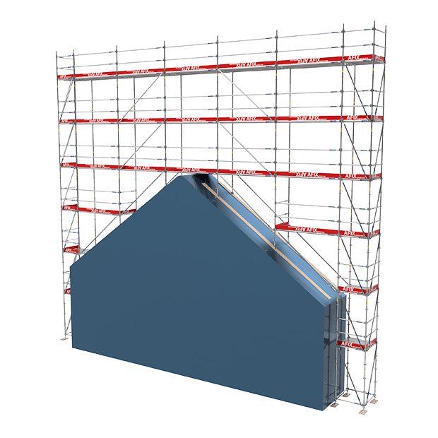 Afixfast X52 roof scaffolding