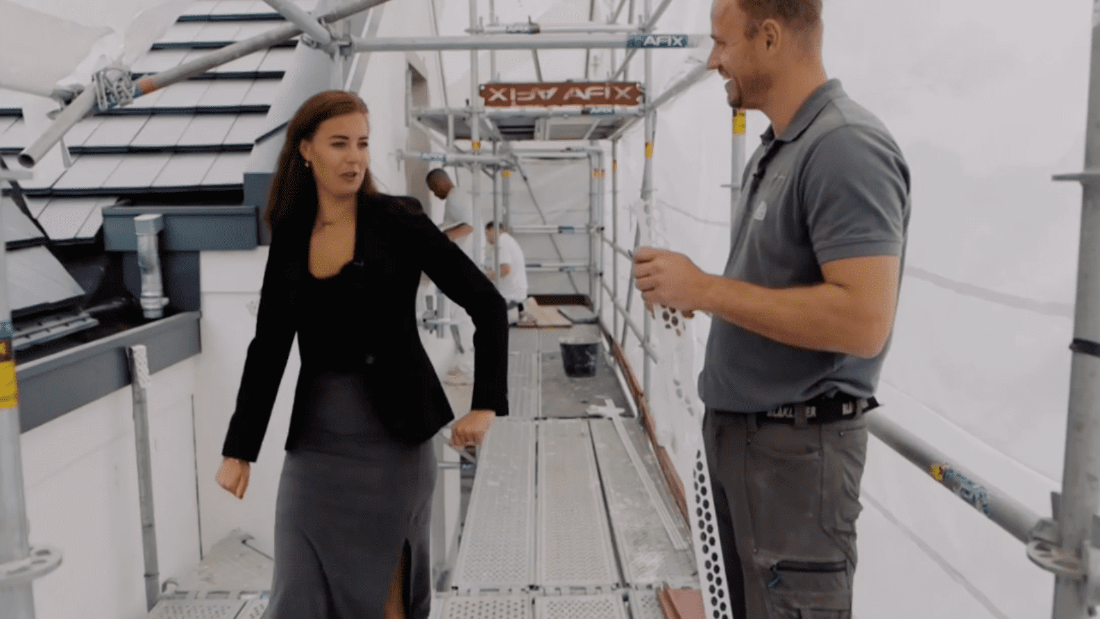 Afix fast X52 bouw renovatie steiger - NL televisie - woontrends - zorg zorgt