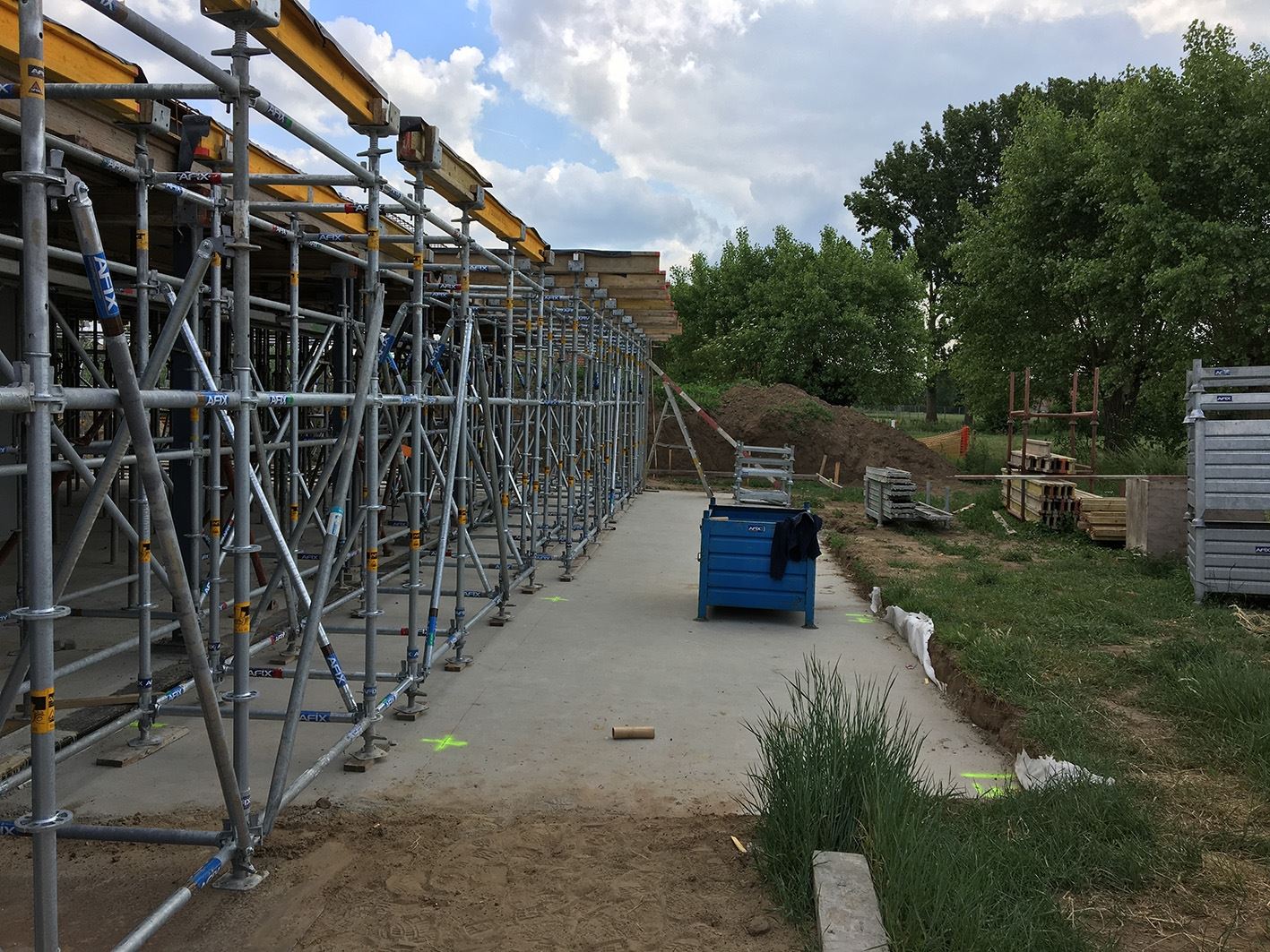 Afix fast X52 support scaffold for concrete floor - Bryon