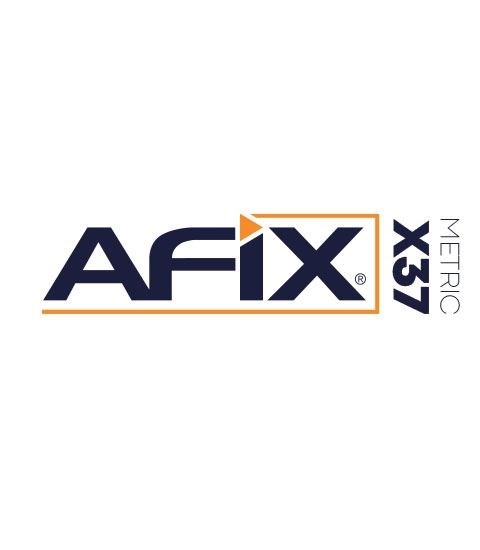 logo Afixfast X37 scaffolds metric dimensions