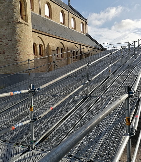 Afix fast X52 steiger opstelling met hellend vlak - glijbaan Nieuwpoort