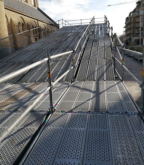 Afix fast X52 steiger opstelling met hellend vlak - glijbaan Nieuwpoort