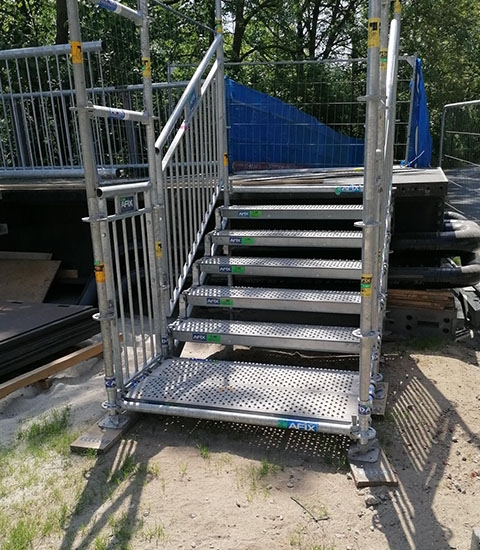 Afix fast X52 aanrijhelling Muinkbrug - Gent 