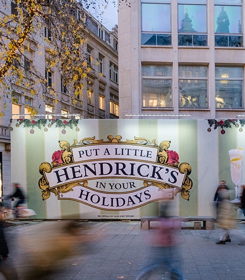 Afix fast X52 steiger opstelling met spandoeken als afscherming - BlowUp Media - De Meir - Antwerpen